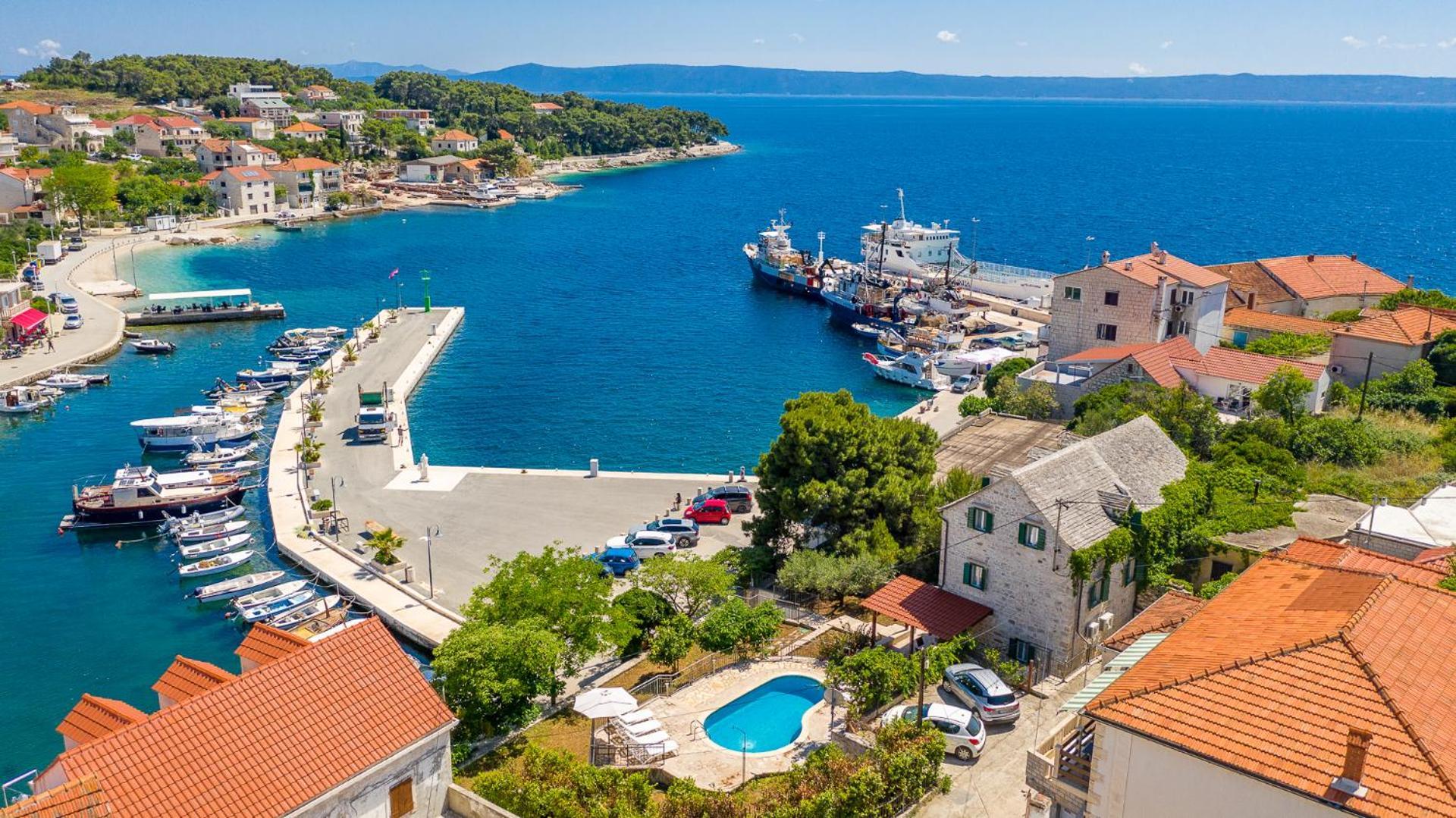 Villa Bonaca Perfect Location For A Holiday With Friends Or Family, Heated Pool Sumartin Bagian luar foto
